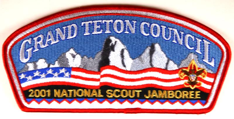 Grand Teton JSP 2001 NJ Jacket Patch