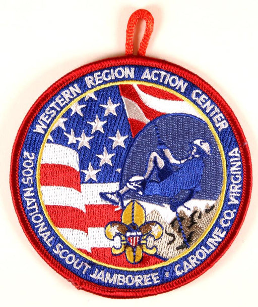 2005 NJ Western Region Action Center Patch Red Border