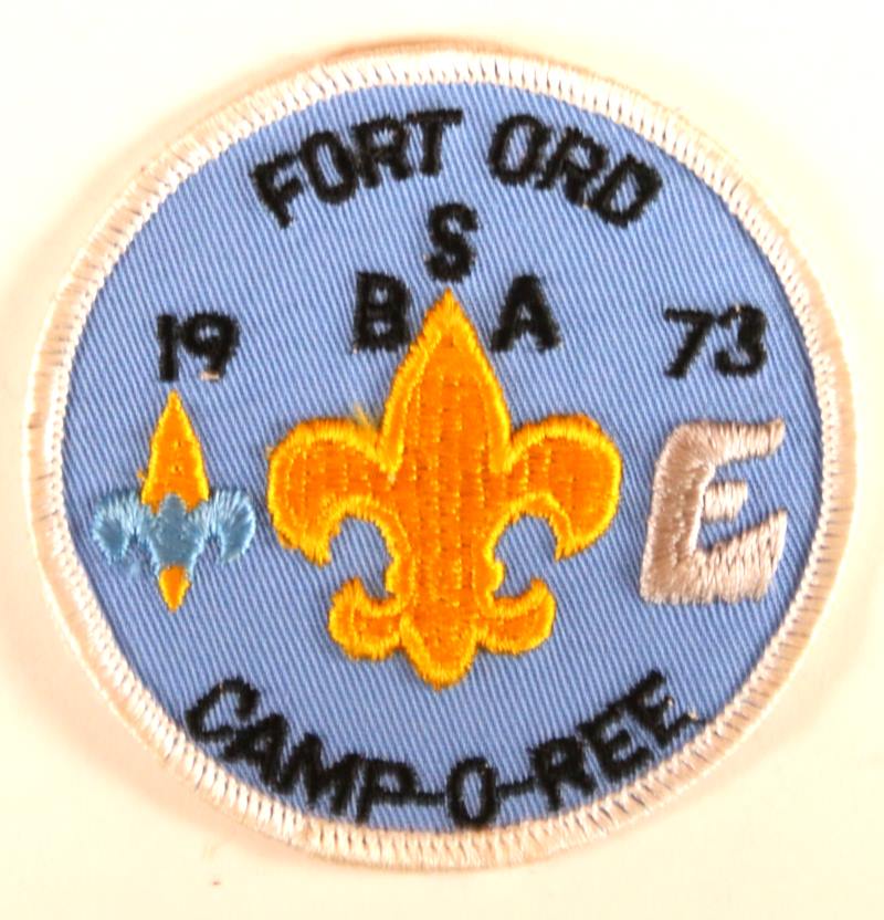 Fort Ord 1973 Camp-O-Ree Patch