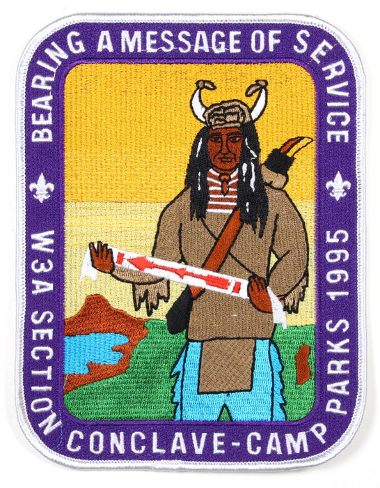 1995 Section W3A Conclave Jacket Patch