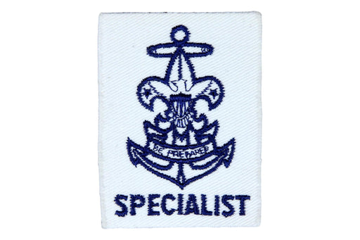 Sea Scout Specialist Patch