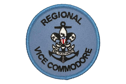 Sea Scout Regional Vice Commodore on Blue Twill