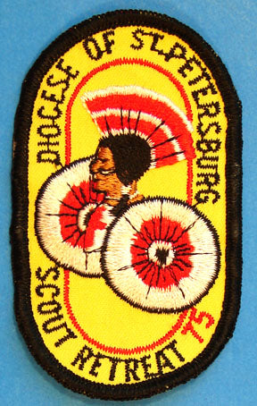 Diocese of St. Petersburg 1975 Scout Retreat Patch