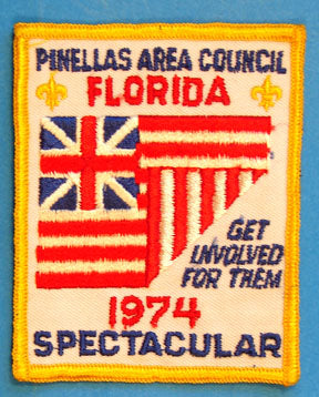 Pinellas Area 1974 Spectacular Patch