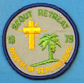 Diocese of St. Petersburg 1978 Scout Retreat Patch