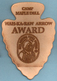1998 Maple Dell Camp Leather Arrowhead