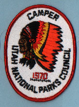 1970 Utah National Parks Camper Patch