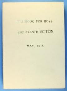 Boy Scout Handbook 1918