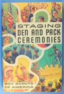 Staging Den and Pack Ceremonies Book 1973