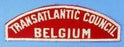 Transatlantic Council/Belgium Red and White Council Strip