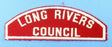Long Rivers Council Red and White Council Strip