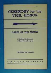 Ceremony for the Vigil Honor Pamphlet