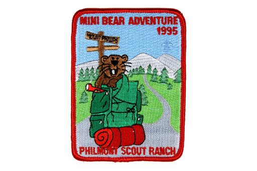1995 Philmont Mini Bear Adventure Patch