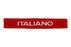 Italian Interpreter Strip Red