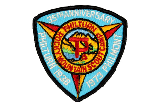 1973 Philmont 35th Anniversary Patch