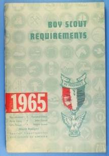 Boy Scout Requirements Book 1965