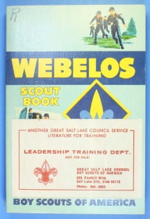 Webelos Scout Book 1968