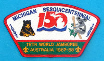1987 WJ 16th World Jamboree Australia 1987-88