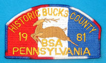 Bucks County JSP 1981 NJ BWR Border Pattern