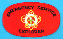 Explorer Emergency Services Explorer Arm Band RED
