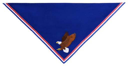 Custom Embroidered Neckerchief for Eagle Scouts - Embroidered Eagle