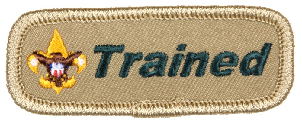 Trained Patch Boy Scout Leader