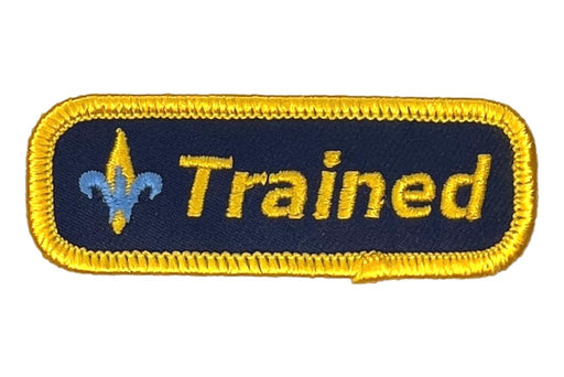 Trained Patch Cub Scout Leader - Webelos