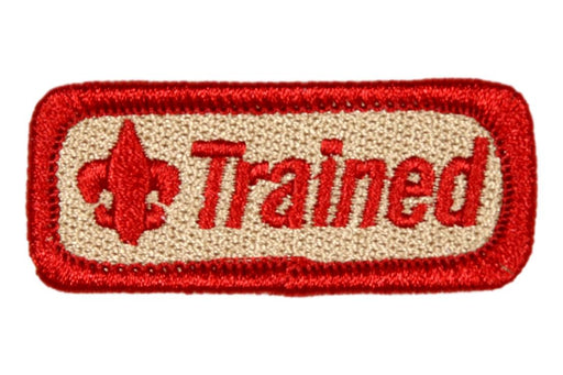 Trained Patch 2" Red