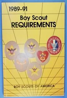 Boy Scout Requirements Book 1989-91
