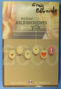Boy Scout Requirements Book Y2K 2000