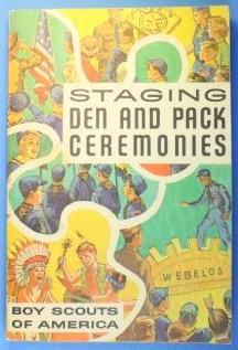 Staging Den and Pack Ceremonies Book 1971