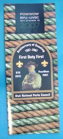 2007 BYU Merit Badge Pow Wow Brochure