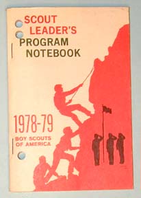 1978-79 Scout Leaders Notebook