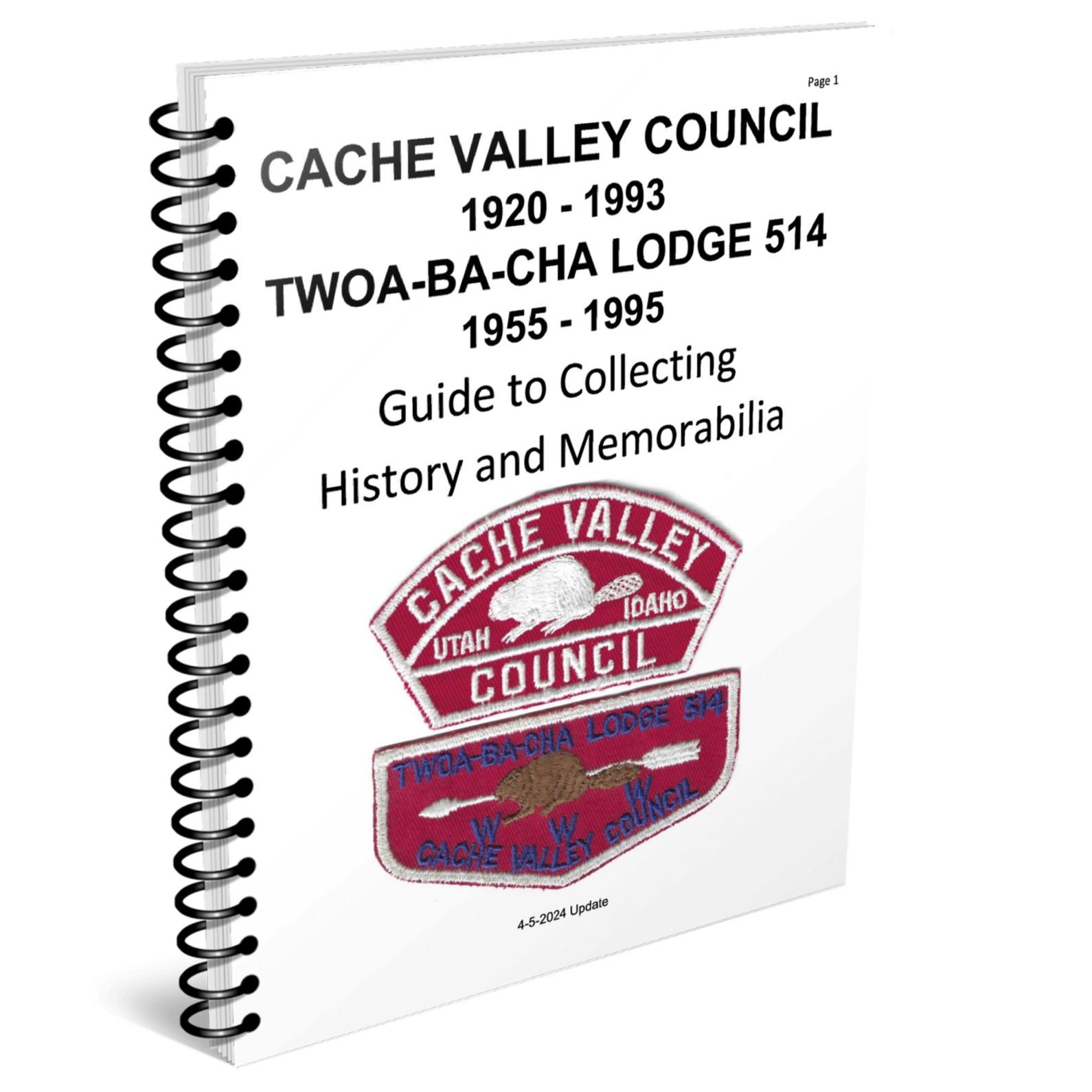 Twoa Base Guide to Collecting - Lodge 514 - Twoa-Ba-Cha and Council 588 - Cache ...