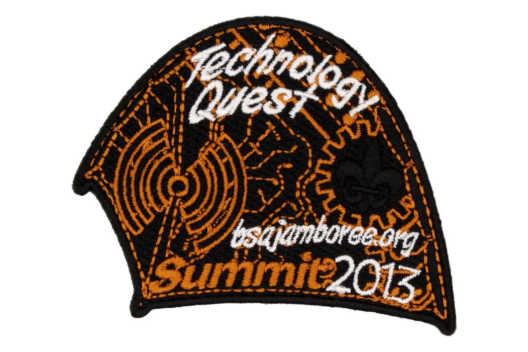 2013 National Jamboree Summit Technology Quest Patch