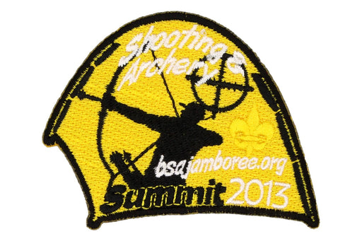 2013 National Jamboree Summit Shooting And Archery Quest Patch