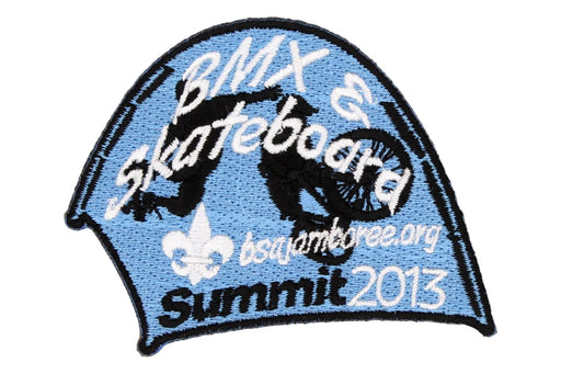 2013 National Jamboree Summit Bmx And Skateboard Patch