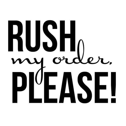 Rush My Plaque Order