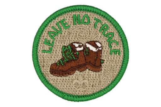Leave No Trace Segment Center Patch with Boot