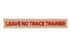 Leave No Trace Strip Trainer Red