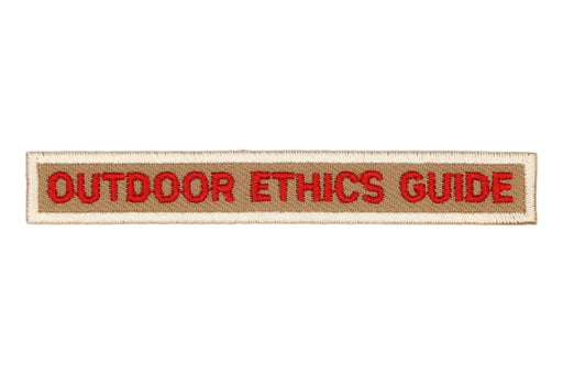 Outdoor Ethics Guide Strip