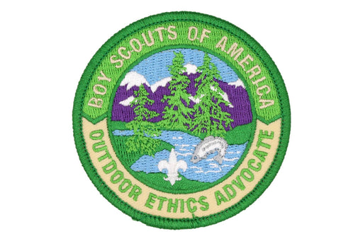 Leave No Trace Outdoor Ethics Advocate Patch