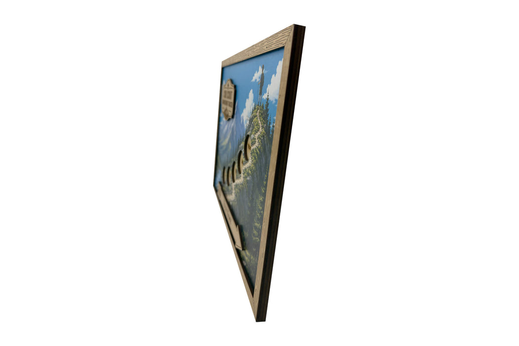 Personalized Cub Scout Advancement Tracker Wood Plaque