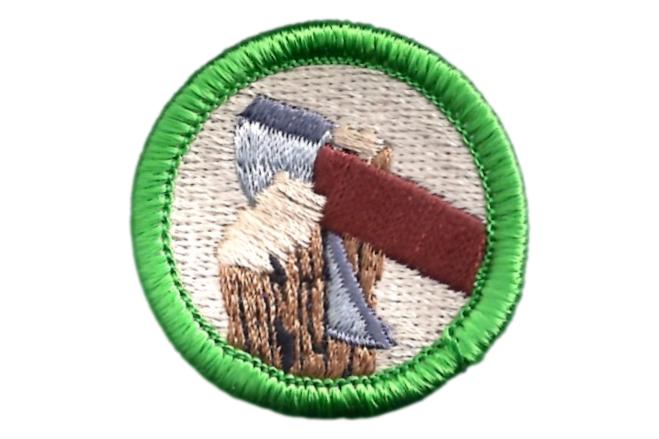Wood Splitting Merit Badge