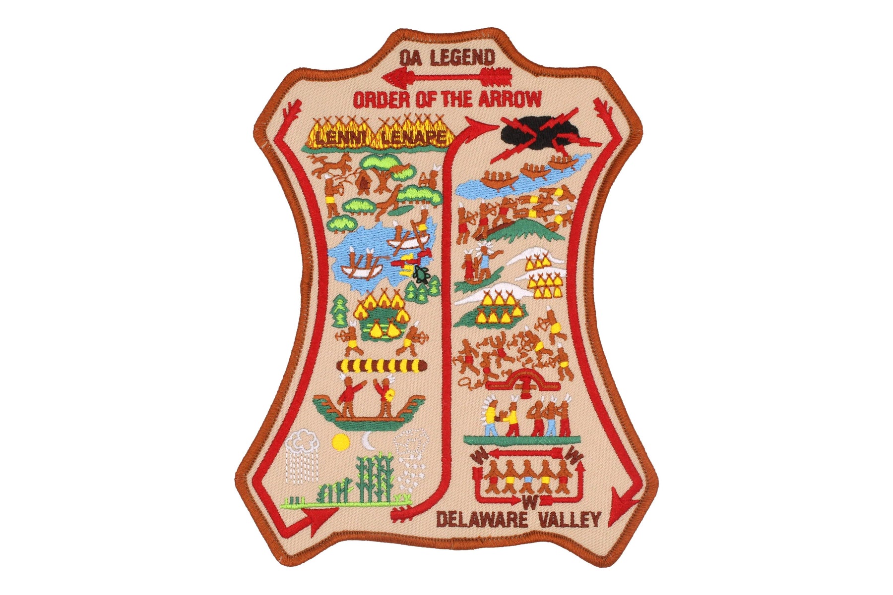 OA Legend Animal Hide Jacket Patch