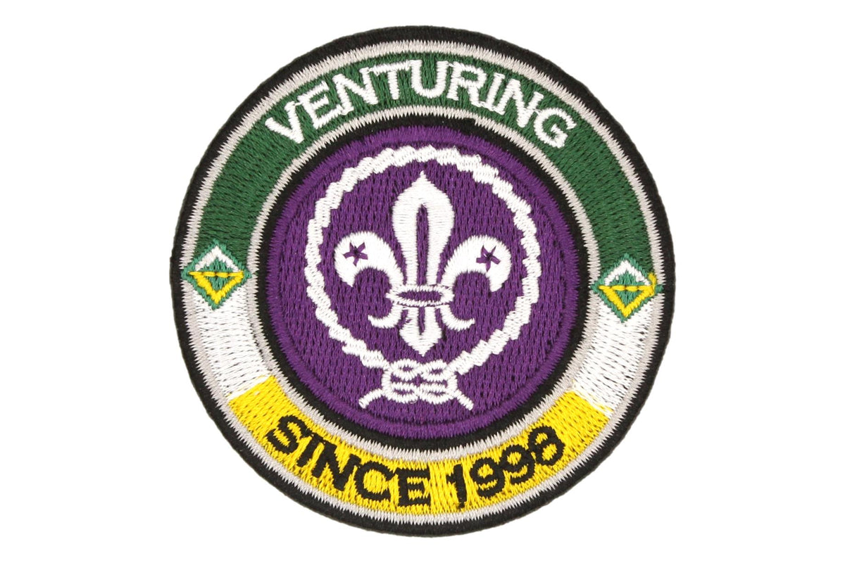 Venturing World Crest Ring Patch - World Scouting Brotherhood — Eagle ...