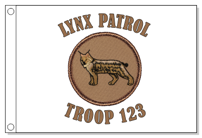 Lynx Body Patrol Flag