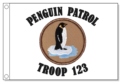 Penguin Patrol Flag