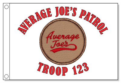 Average Joes Patrol Flag