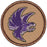 Falcon Mascot Purple